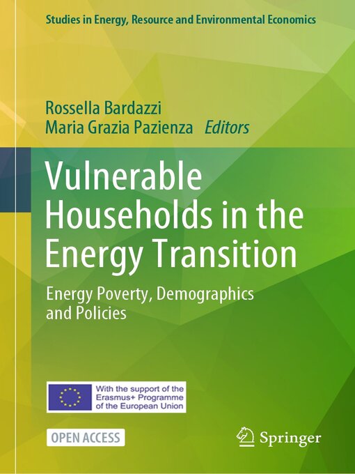 Title details for Vulnerable Households in the Energy Transition by Rossella Bardazzi - Available